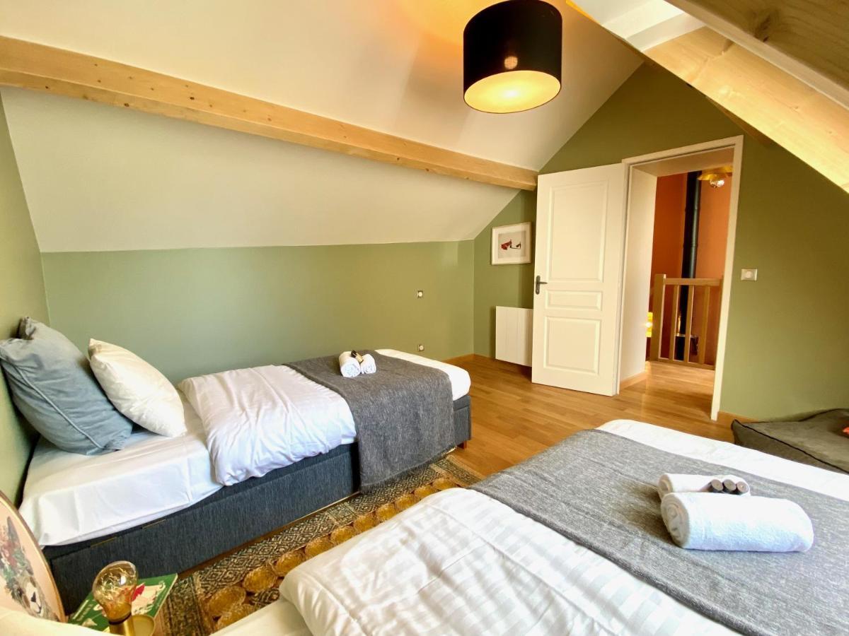 Le Capella, Magnifique Maison Au Calme Avec Garage ก็อง ภายนอก รูปภาพ