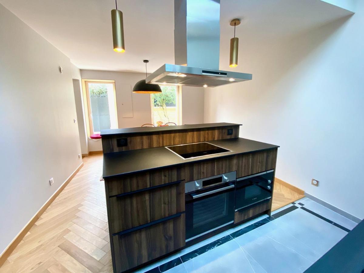 Le Capella, Magnifique Maison Au Calme Avec Garage ก็อง ภายนอก รูปภาพ